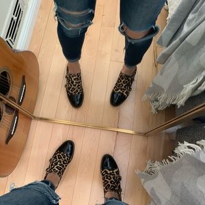 Sam Edelman Leopard oxfords
